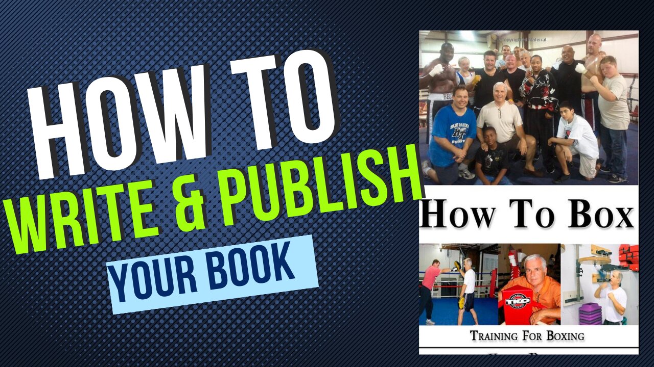 How to Write and Self Publish your Book