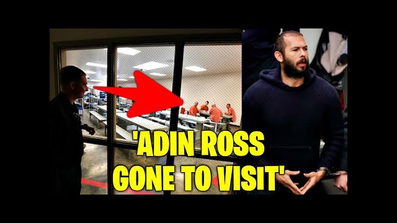 Adin Ross FINALLY Visits Andrew Tate In Jail