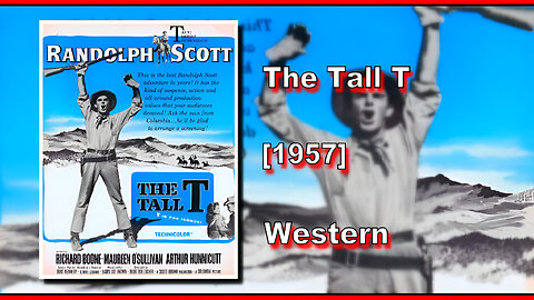 The Tall T (1957) | WESTERN | FULL MOVIE