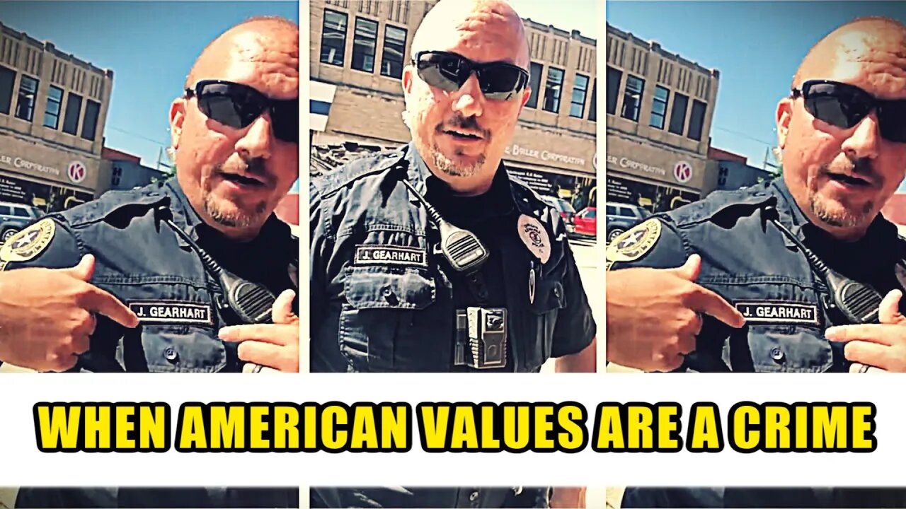 1st / 4th / 5th: ARRESTED FOR CONSTITUTIONAL RIGHTS | 0 HONOR, 0 INTEGRITY KEWANEE COP