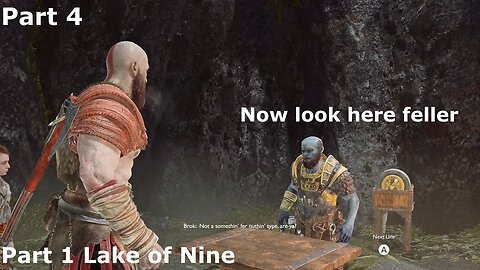 The Mine Debacle Lake of Nine (Part 1) l God of War Part 4