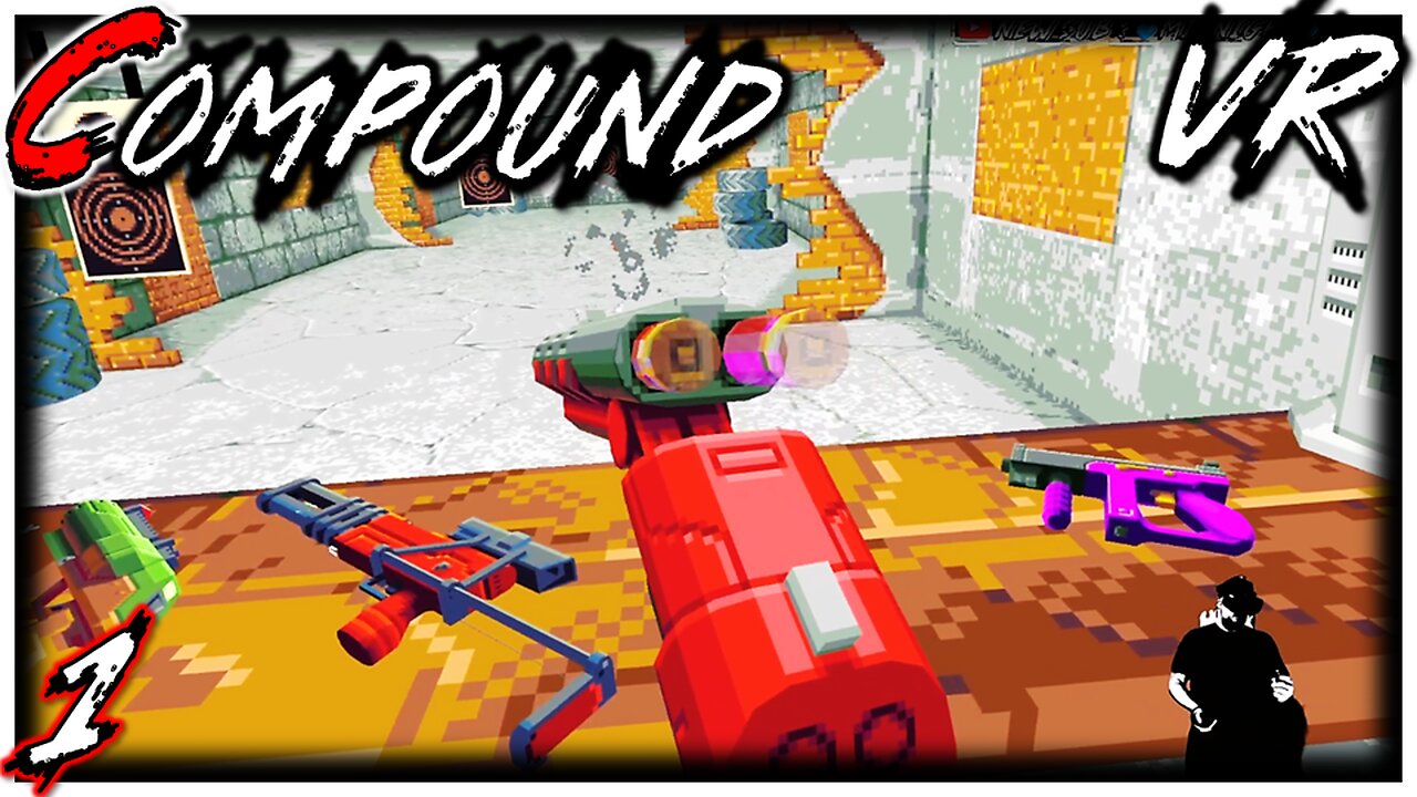 Compound (VR) - The Shooting Range, Starting Weapons, And Trophies!