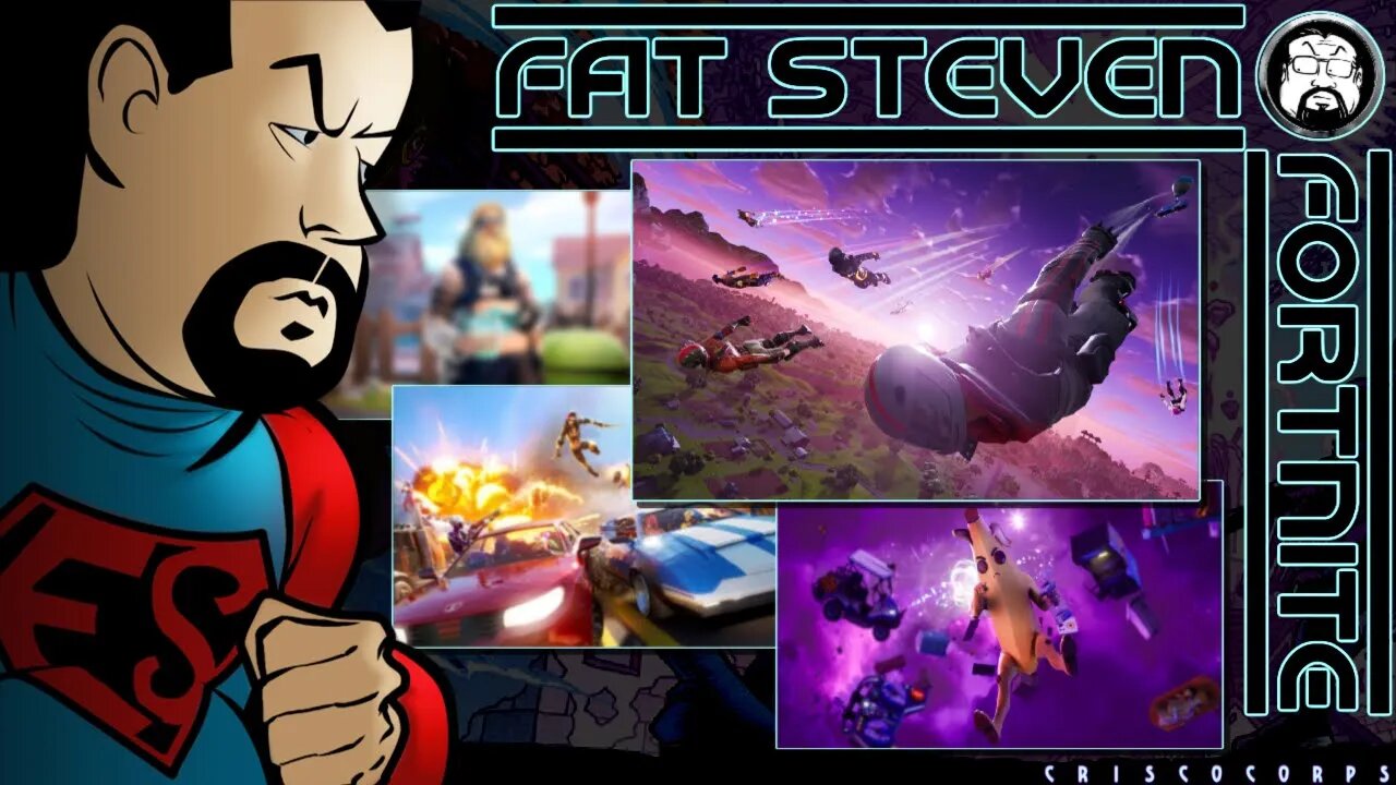 Fat Steven - #Fortnite RAILGUN BLASTS! #Live New Quests