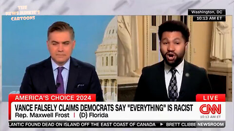 Democrat Frost: Anyone who calls Kamala a "DEI candidate" is actually calling her the 'N' word because she's "more experience than Trump and JD Vance combined, times a million. Right?"