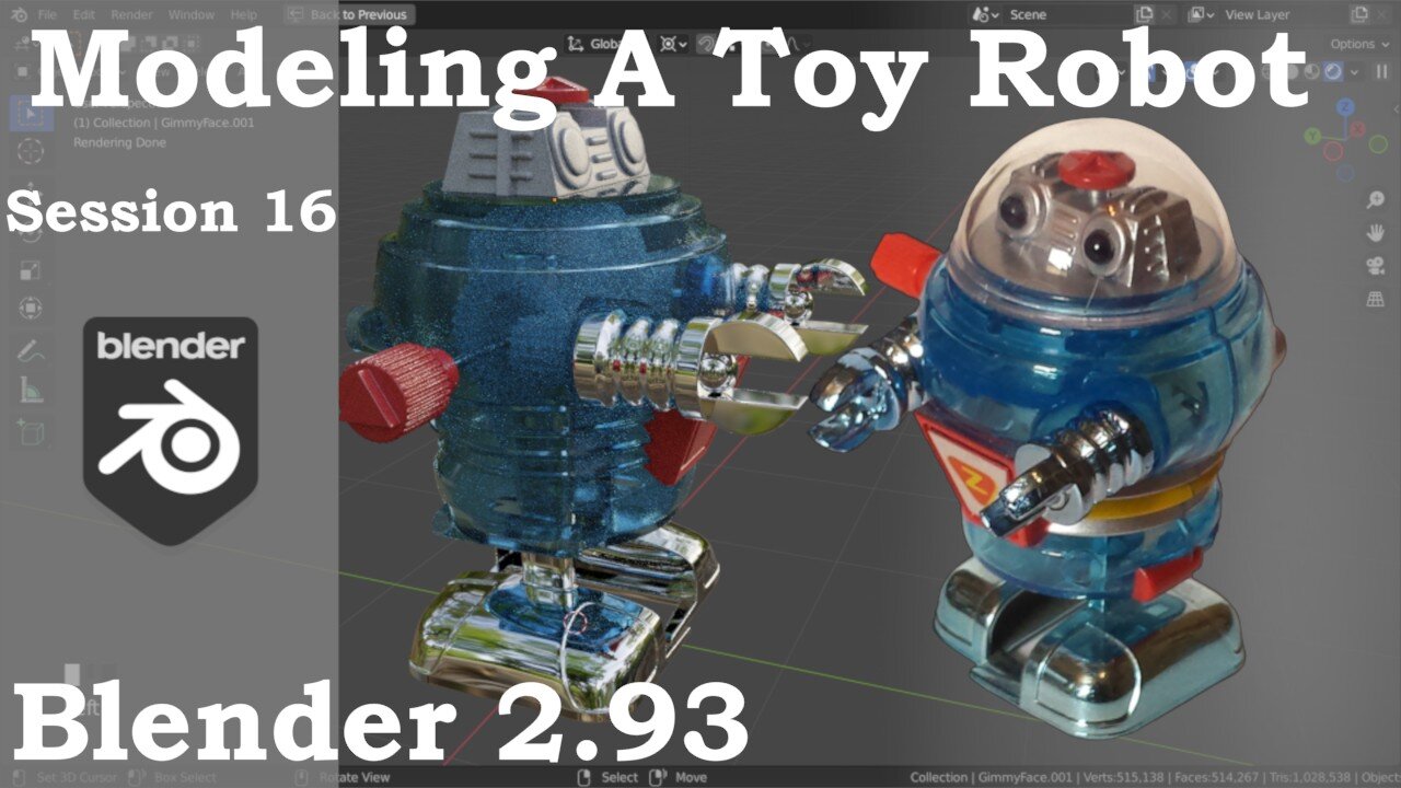 Modeling A Toy Robot, Session 16