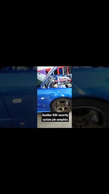 1998 Nissan R34 Skyline about to be delivered.