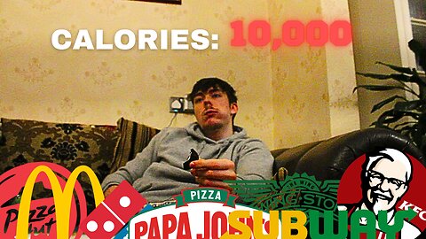 EAT 10,000 CALORIES IN 24 HOURS CHALLENGE