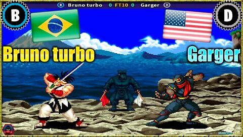 Samurai Shodown (Bruno turbo Vs. Garger) [Brazil Vs. U.S.A.]