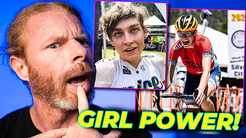 Trans Cyclist Wins by 5 MINUTES! I Wonder Why?