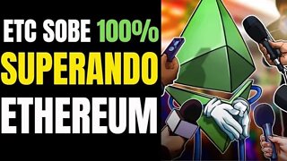 ATENÇÃO ETHEREUM CLASSIC SUPERA ETHEREUM E PROJETA NOVAS MAXIMAS