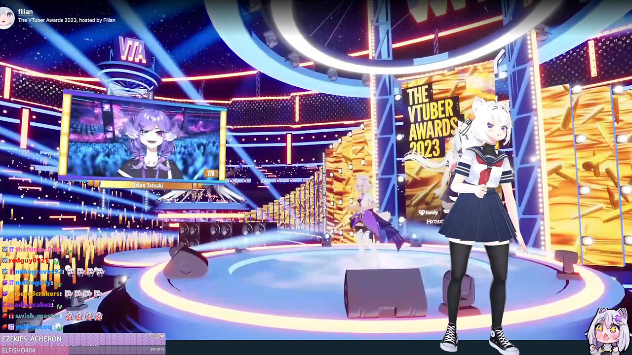 Filian's Behind-the-Scenes at The VTuber Awards 2023 and Phase Connect Debuts (12/17/2023)