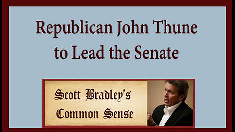 Republican John Thune to Lead the Senate