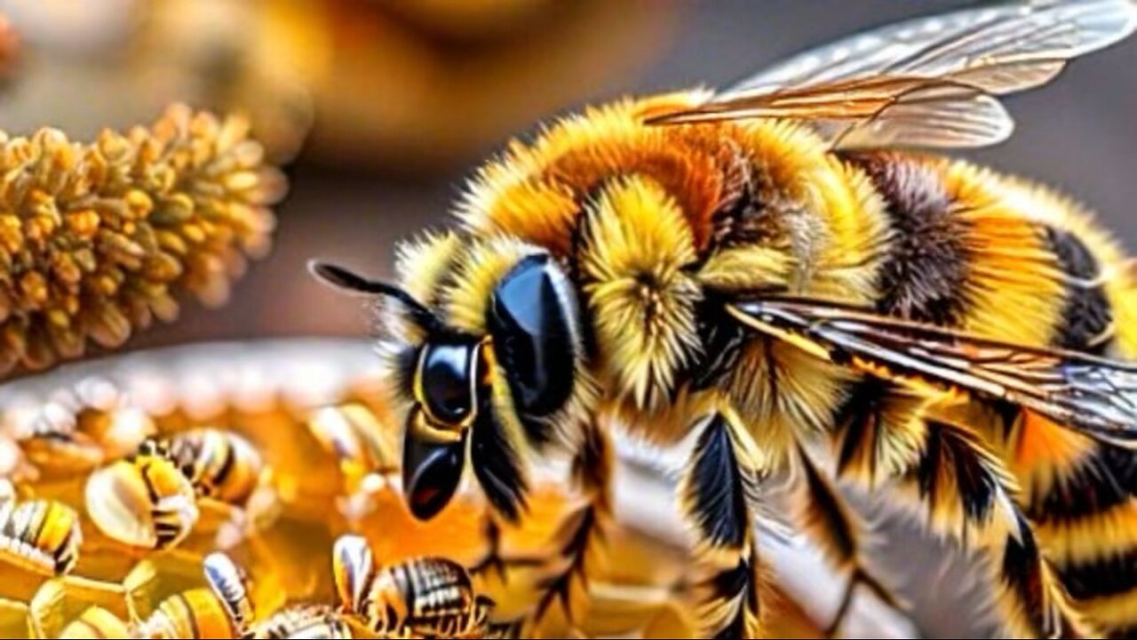 How do bees make honey?