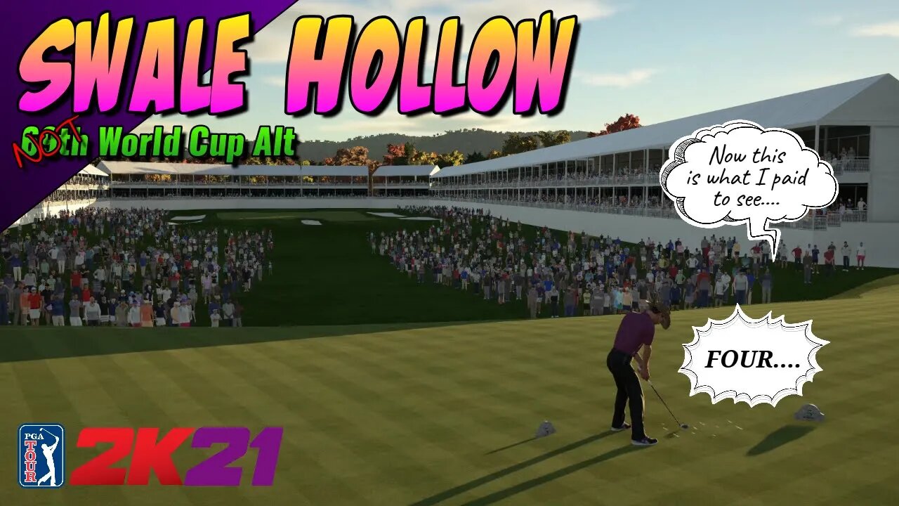 PGA TOUR 2K21 - Swale Hollow (Playthrough)