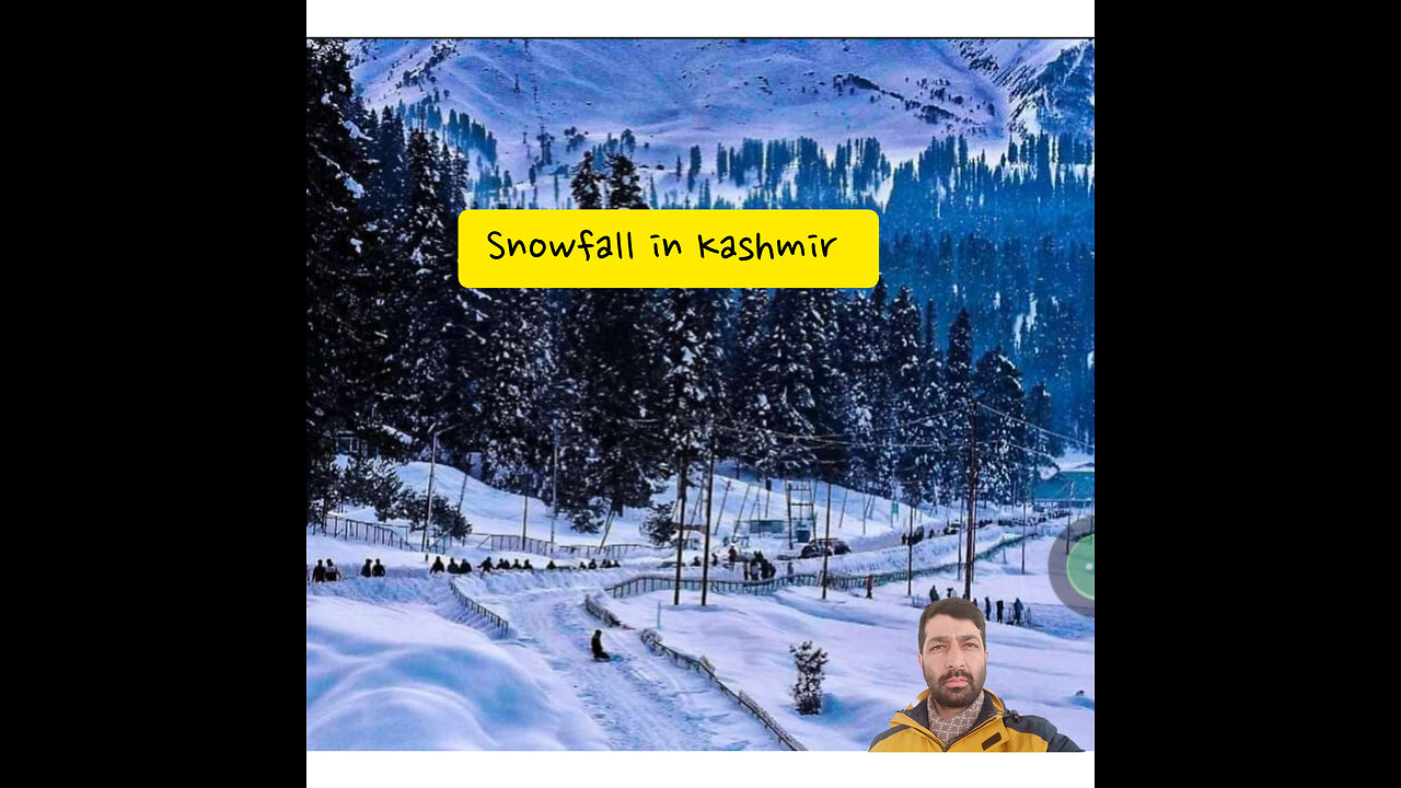 Snowfall in Kashmir