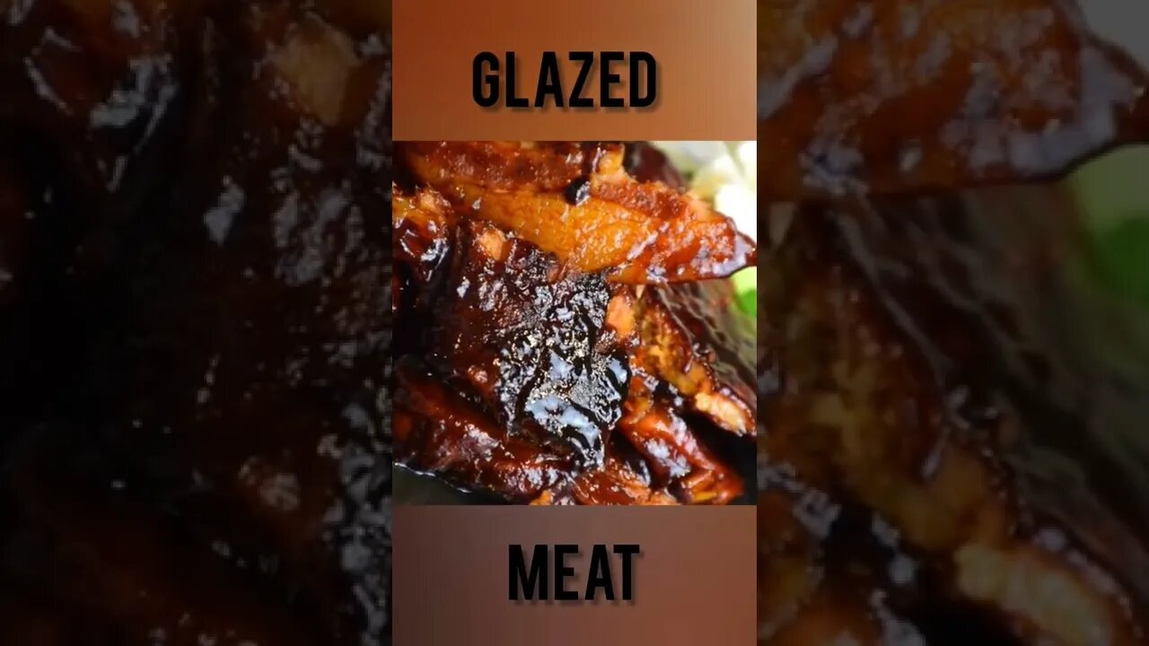 Glazed Meat 🍖#UpFoodReview #ytshorts #Food #Streetfood #viral #viral2022 #trending #trending2022