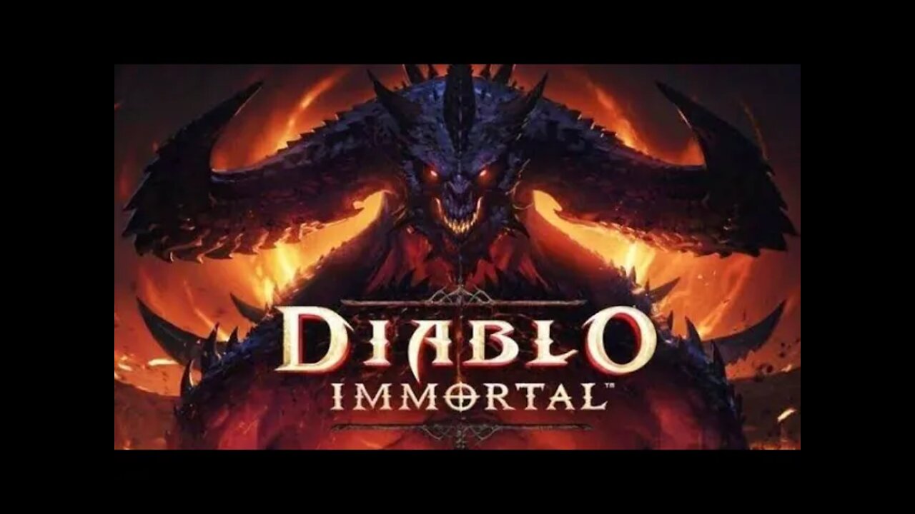 Jogando o novo DIABLO IMMORTAL no Android