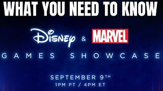 Disney & Marvel Games Showcase ANNOUNCED - What You Need To Know + Predictions