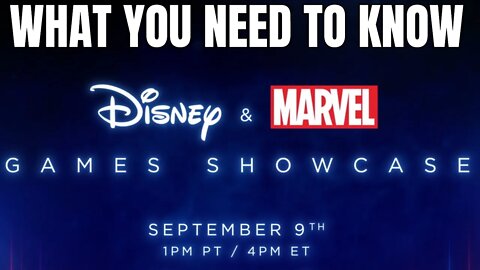 Disney & Marvel Games Showcase ANNOUNCED - What You Need To Know + Predictions