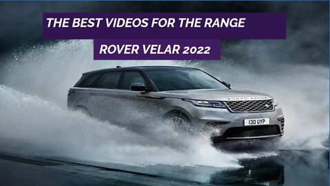 The Range Rover Velar 2022