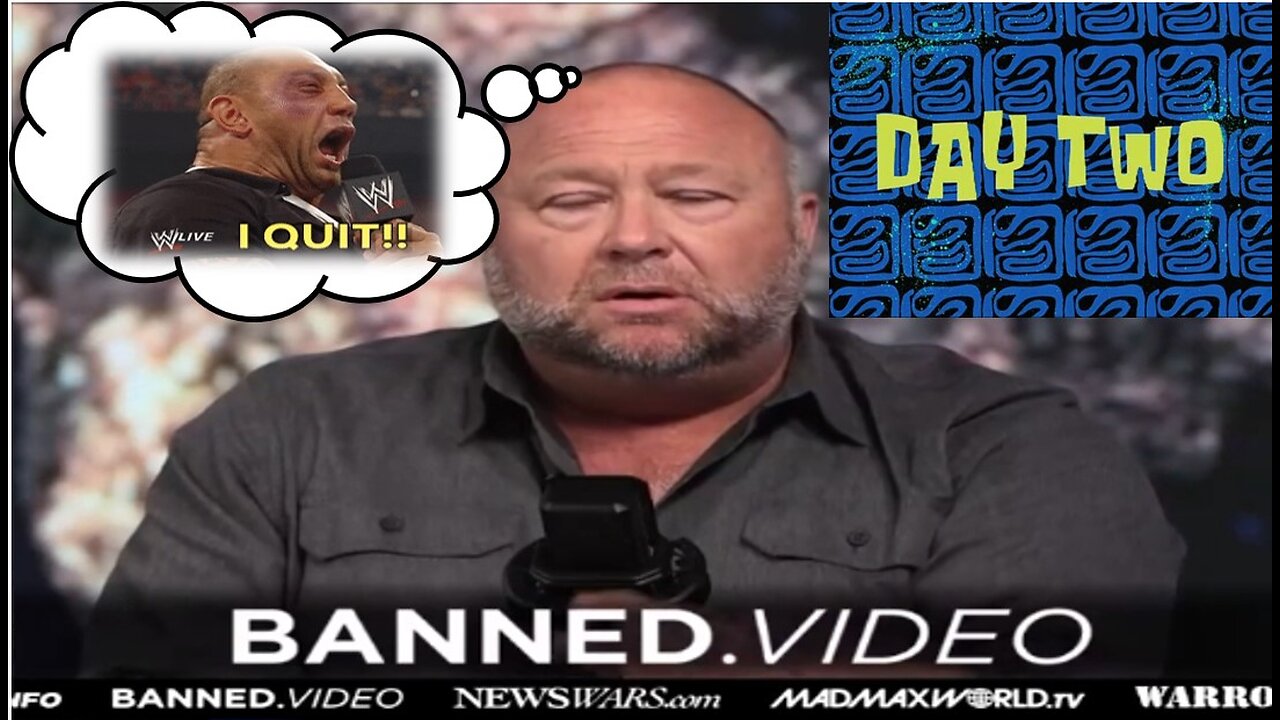 Alex Jones Throws A Tantrum Two Days In A Row