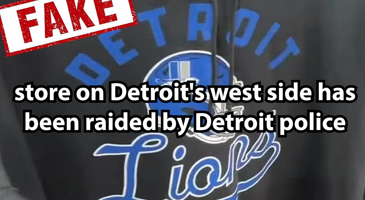 store on Detroit's west side has been raided by Detroit police