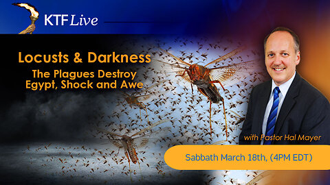 KTFLive: Locusts and Darkness - The Plagues Destroy Egypt’s, Shock and Awe