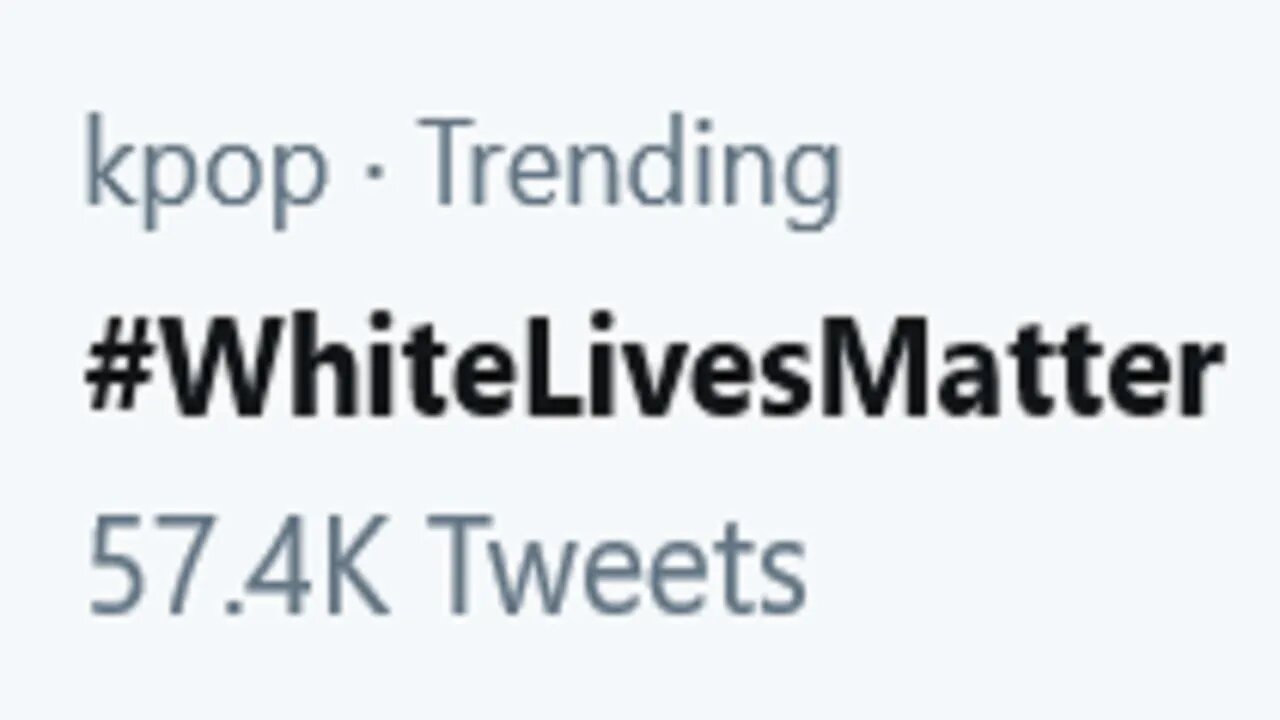 White Lives Don't Matter