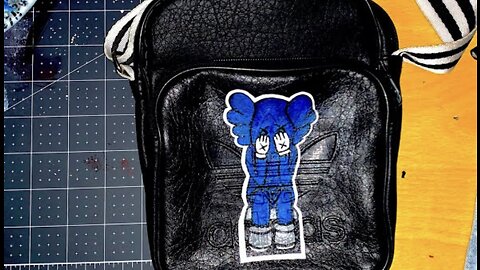 Customizing Adidas bag into….