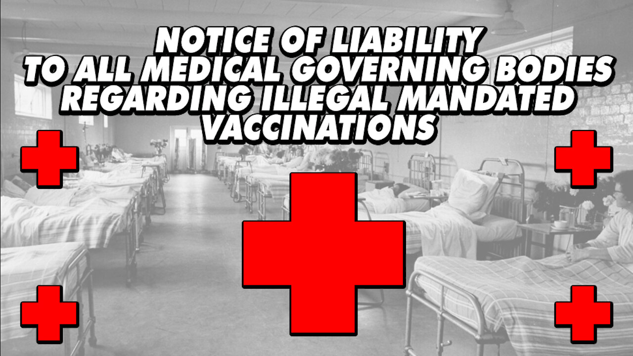 Notice Of Liability To All Medical Authority and All Employers