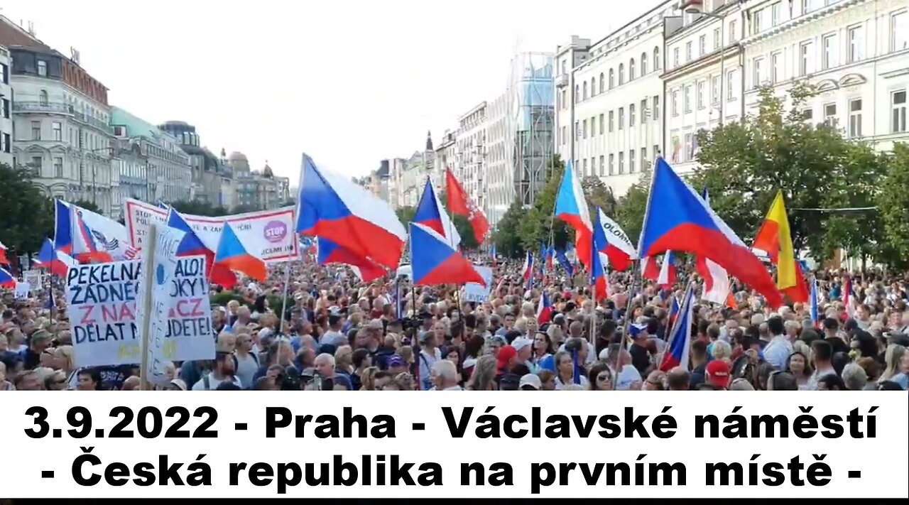 3.9.2022 - Praha - Václavské náměstí - Česká republika na prvním místě - 1