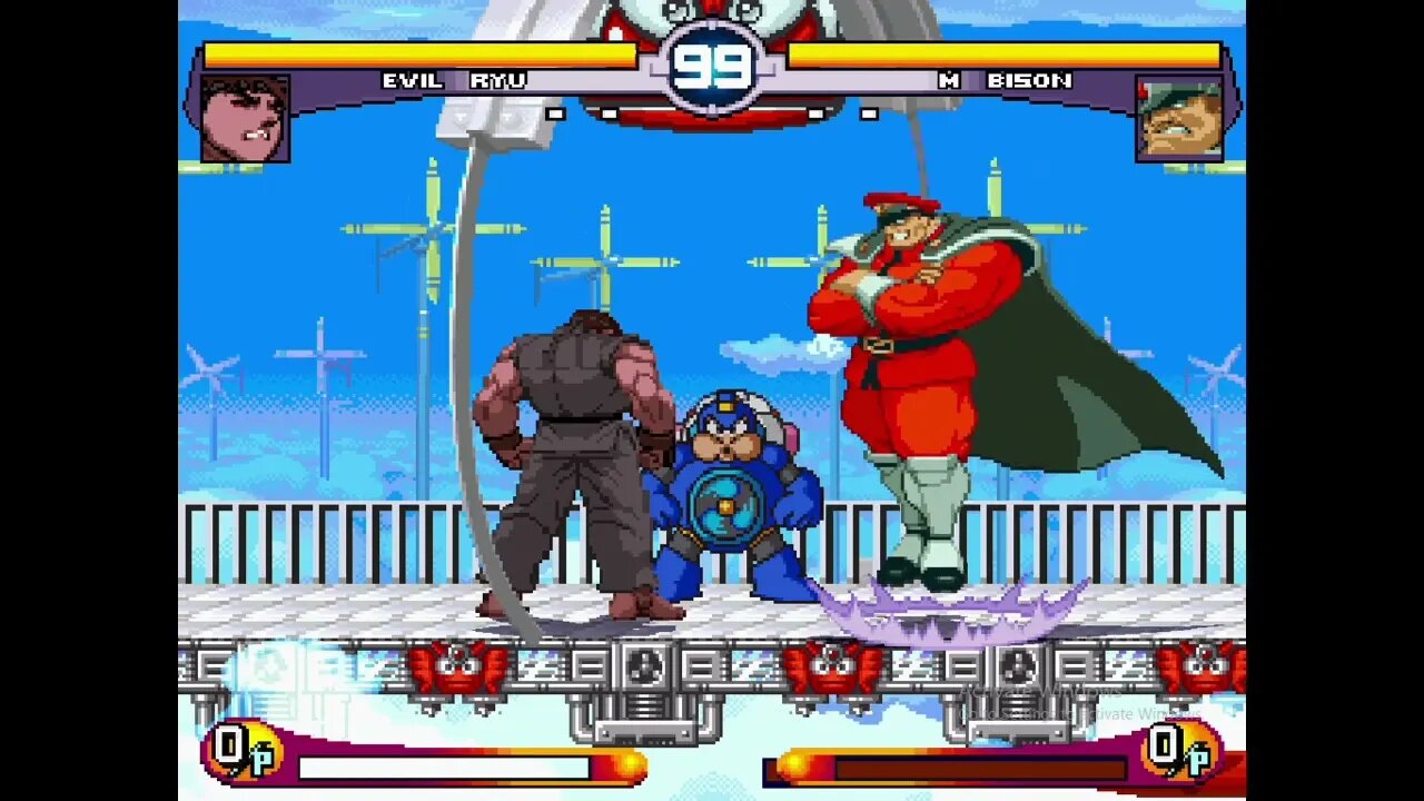 Mugen Street Fighter Vs. MegaMan Play As Evil Ryu On Pc