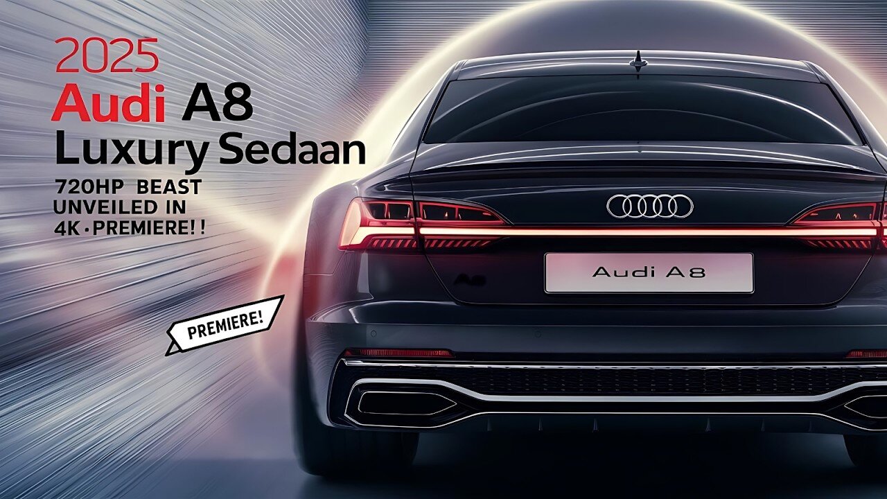 New 2025 Audi A8 Luxury 720hp Beast