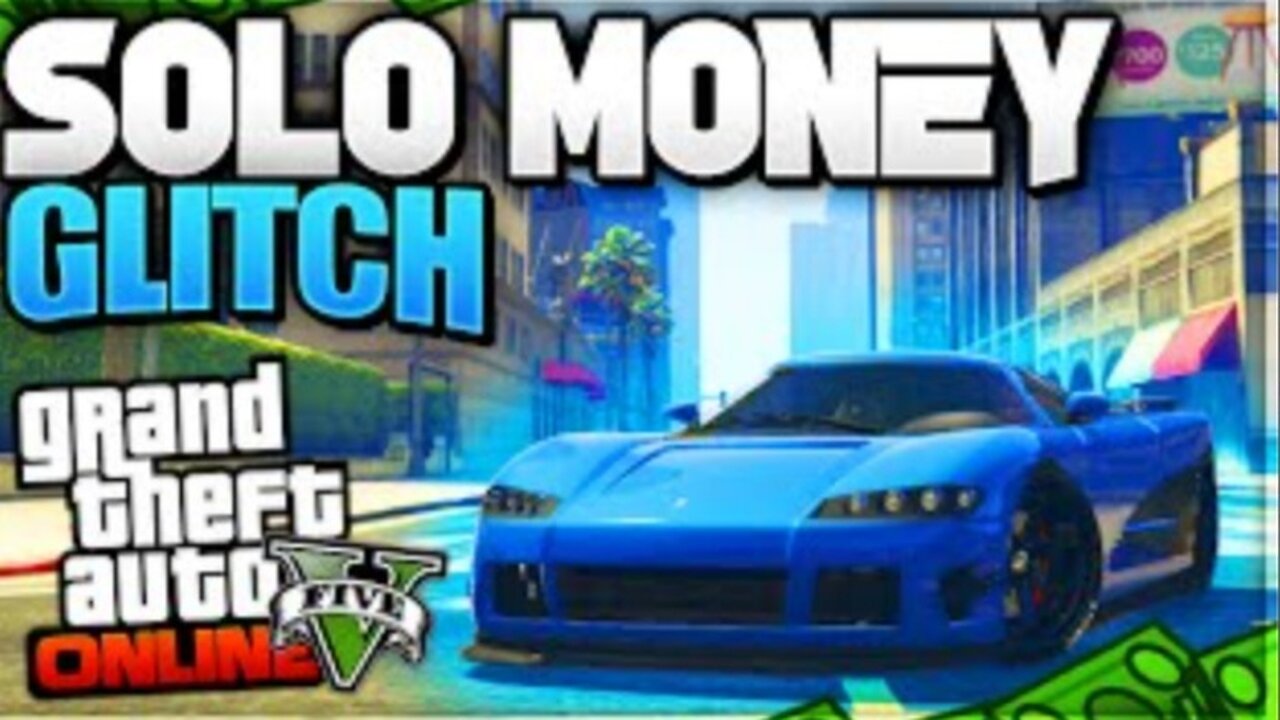 Grand Theft Auto 5 Gameplay Solo Money