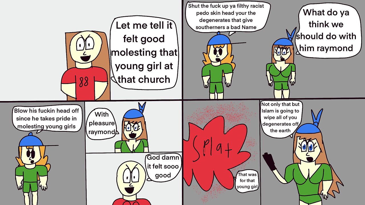 May and Raymond give racist pedo justice