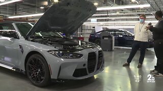 New BMW distribution center opens at former site of Bethlehem Steel