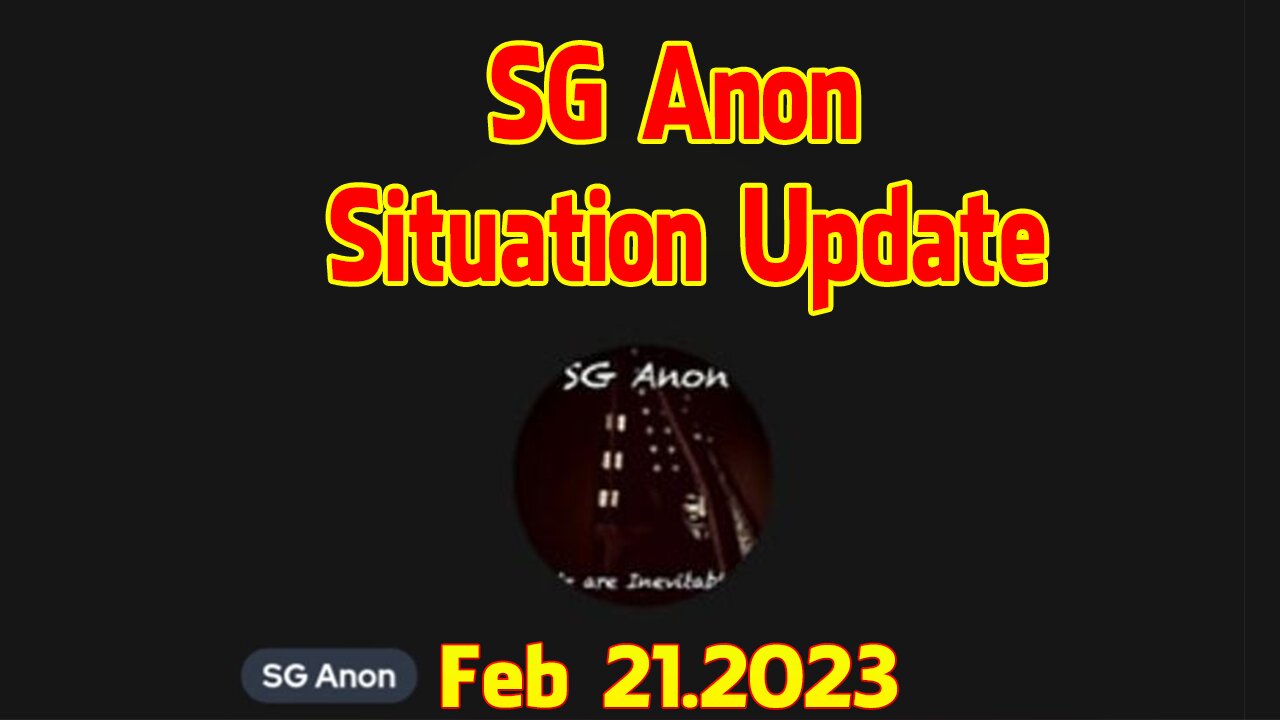 SG Anon & Michelle Moore Situation Update February 21