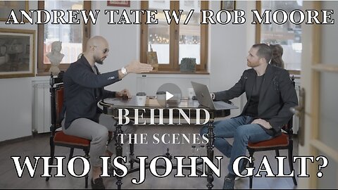 Andrew Tate W/ ROB MOORE PT 1. EXPOSING THE WAR ON YOUR SONS. MIND BLOWING TY JGANON, SGANON