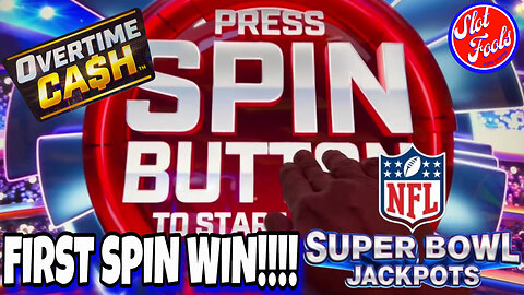 SUPER BOWL JACKPOTS | OVERTIME CASH | FIRST SPIN WIN | LAS VEGAS SERIES - RESORTS WORLD