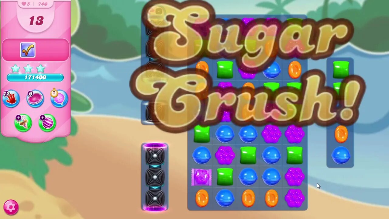 Candy Crush Saga Level 740