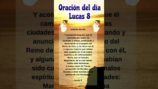 oración del día - Lucas 8 #shorts