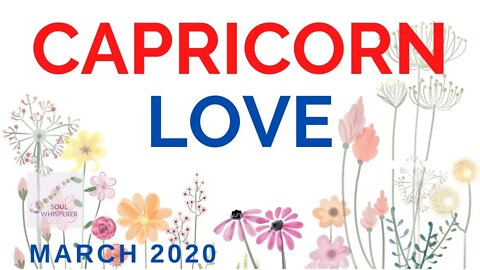 ♑💓 CAPRICORN LOVE 💓♑:Power and Love * March