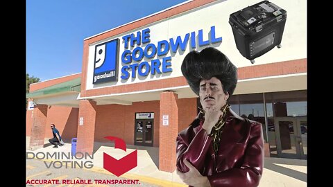 Dominion Voting Machine purchased at Goodwill for 8 bucks