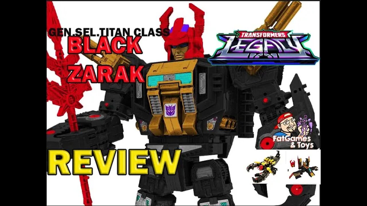 Transformers Legacy Generations Select Titan Class Black Zarak