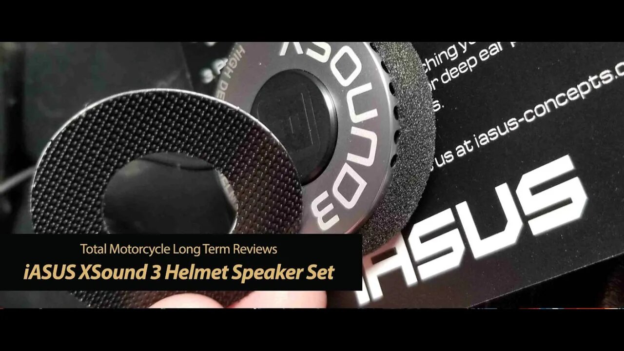 XSound 3 Helmet Speakers by iASUS - Total Motorcycle Review