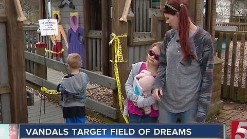 Vandals Force Closure Of Field of Dreams Park