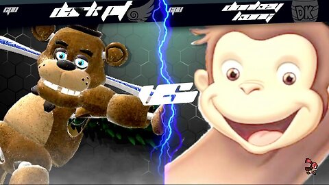 Smash Bros Mods - Freddy Vs Curious George
