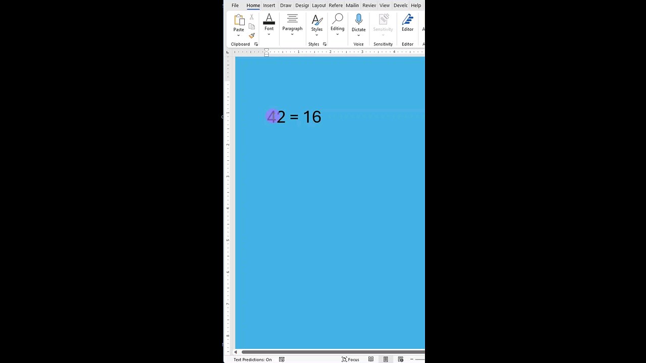 Microsoft Word Tutorial: Tips & Tricks to Add Superscript Number Using Shortcut Key #WordTips