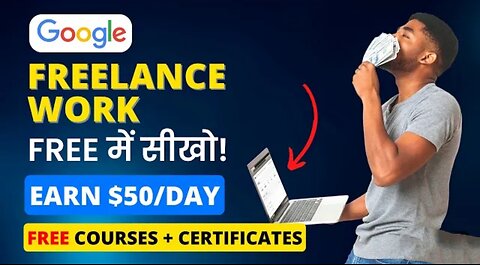 Earn $3000/day with Google / best freelance work / learn for free in 3 days just