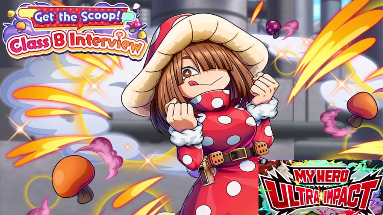 My Hero Ultra Impact(Global): Get The Scoop! Class B Interview Story Event